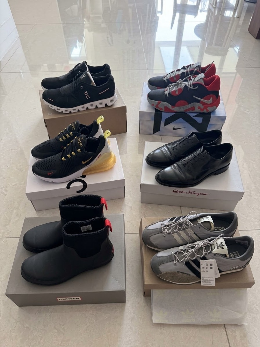 Nike Men Sneakers 4 brand new pairs + 2 good condition